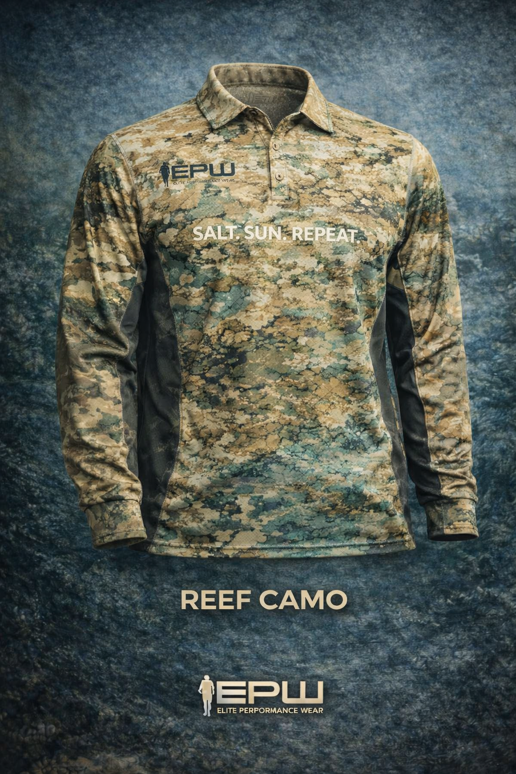 EPW Fishing Shirt – Reef Camo