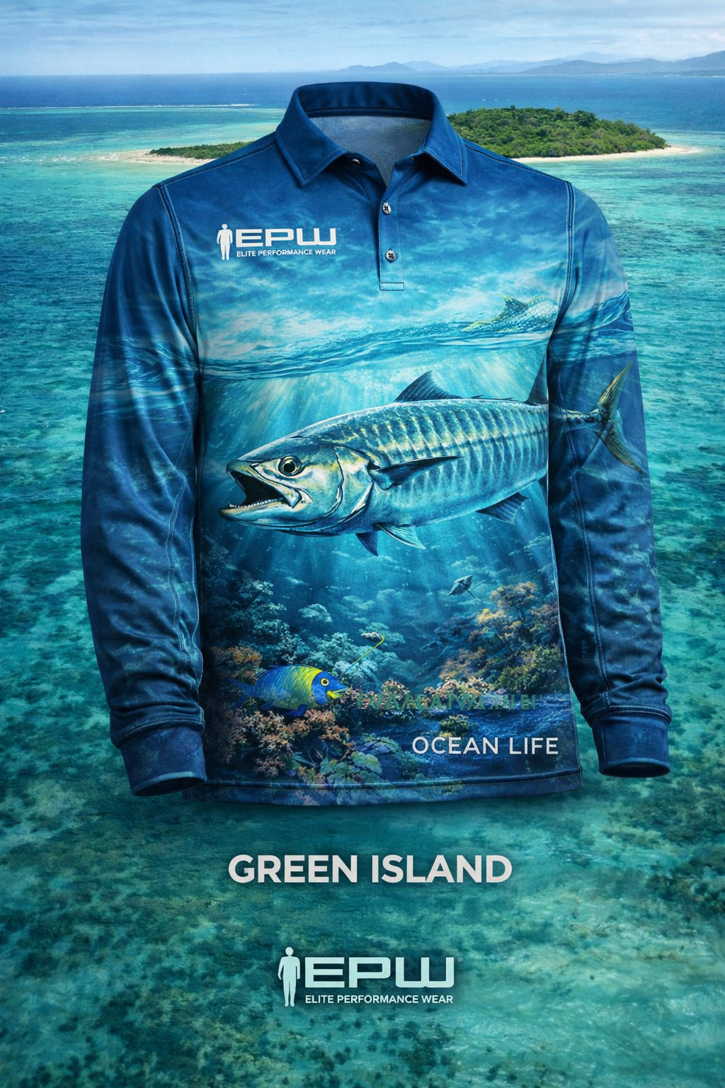 EPW Fishing Shirt – Green Island