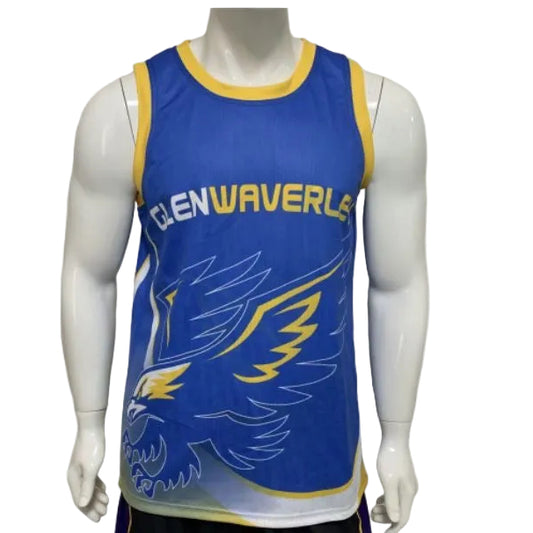 AFL Preseason reversible Singlet (Custom Sublimated)