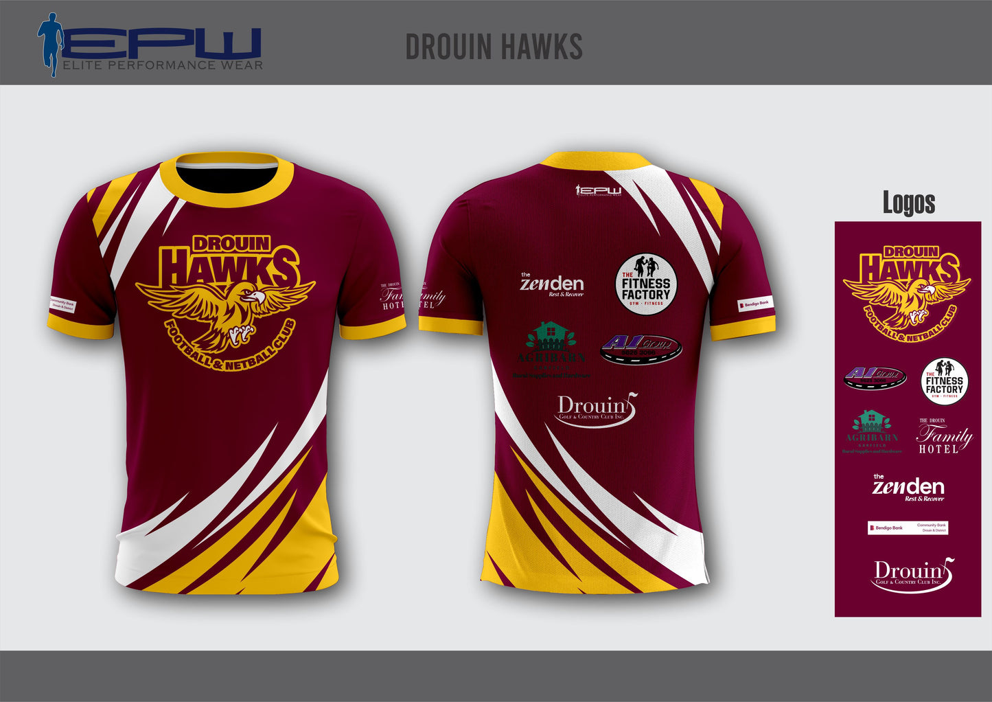 AFL Warm Up Tee (Custom Sublimated)