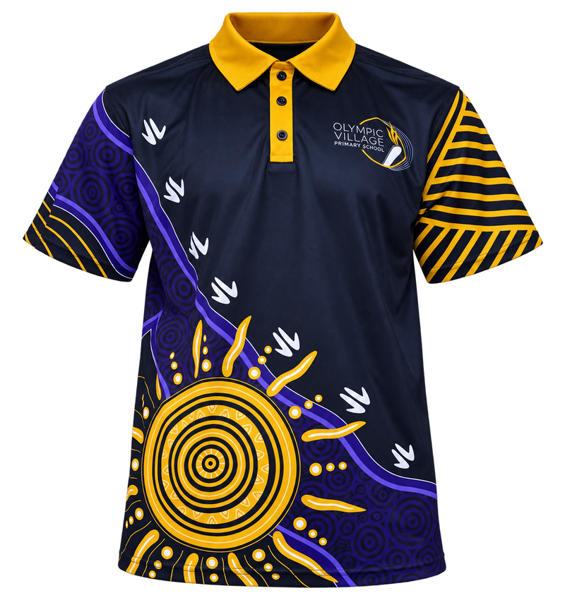 Retouched EPW Olympic Village Primary School custom polo